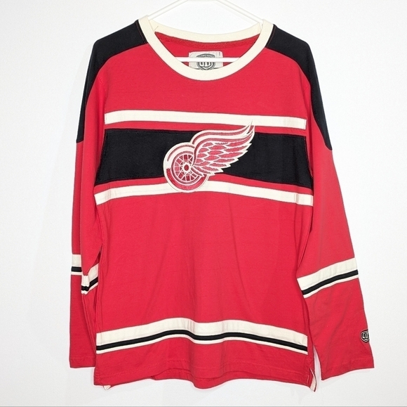 NWT Old Time Hockey Futures Collection Detroit Red Wings Tshirt jersey XL - Picture 1 of 9